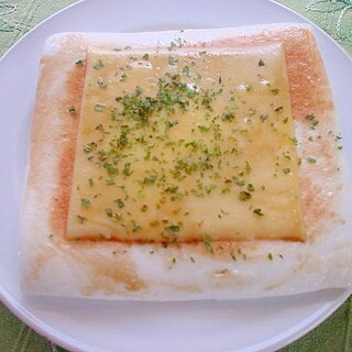 バター醤油焼きチーズのせはんぺん～☆